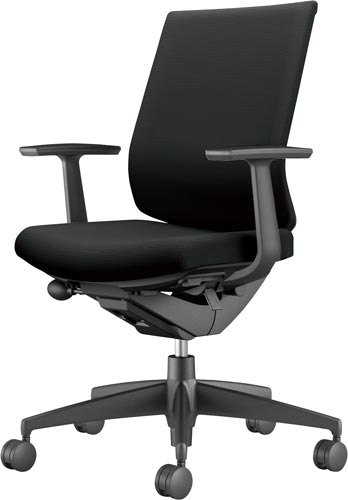 ウィザード3ローバック黒樹脂脚T肘布ブラックV