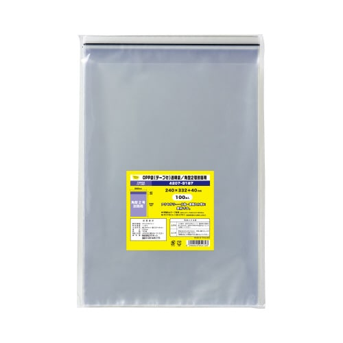 OPP袋テープ付角型2号封筒用 100枚