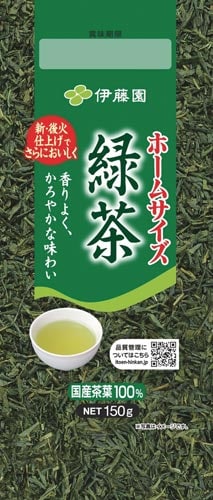 ホームサイズ緑茶150g