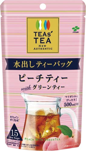 TEAs’TEA水出しティーバッグピーチ15袋