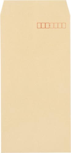 クラフト封筒 長3 70g 100枚入