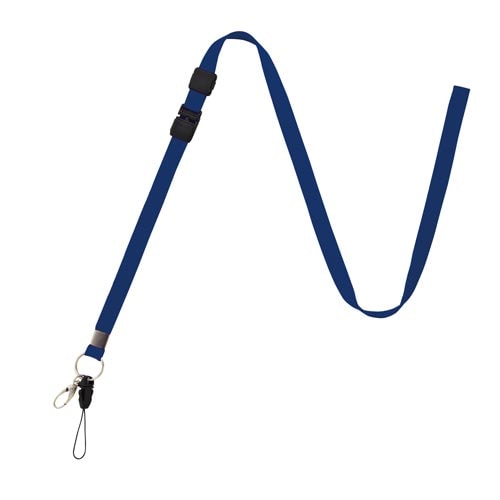 ストラップ 幅広 ロング 160cm 青 10本入