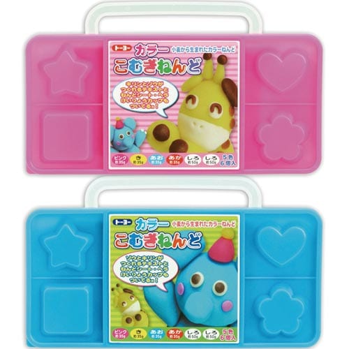 粘土 カラーこむぎねんど 2柄アソート×10