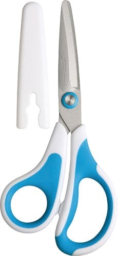 はさみ メガサク3Dエアー ブルー 5個入