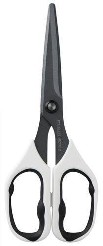 はさみ メガサクプロ フッ素コート 白 5個入