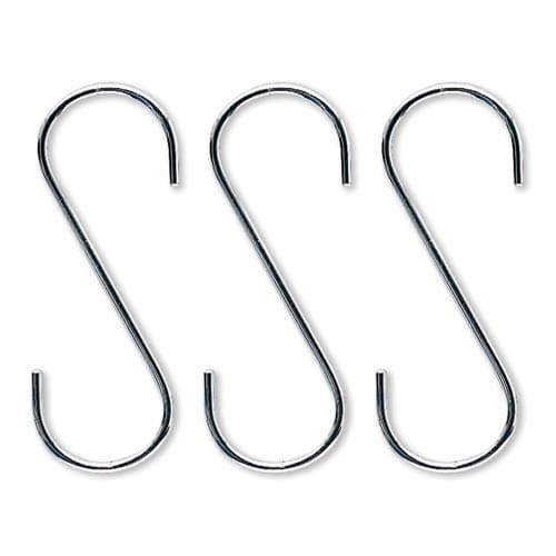 S字 フック 特大サイズ 3個入×10