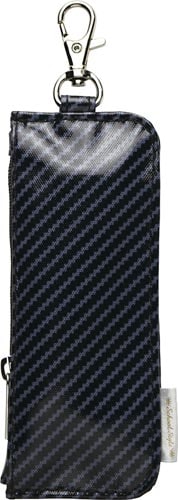 キーケース カギポケット リール付 ブラック 5個