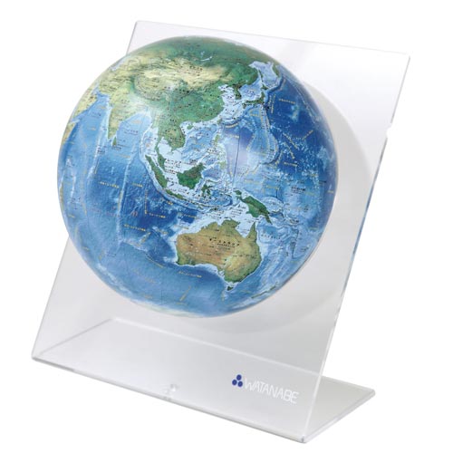 地球儀 ラ・メール 海洋タイプ アクリル台 卓上
