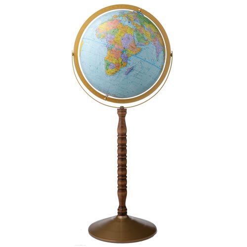 地球儀 トレジャリー型 ブルーオーシャン 日本語版