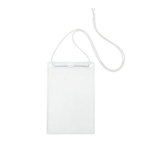 吊り下げ名札 はがきサイズ 白 10枚入×5