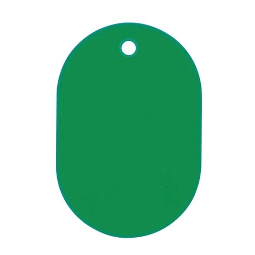 番号札 小 25枚入 緑×5