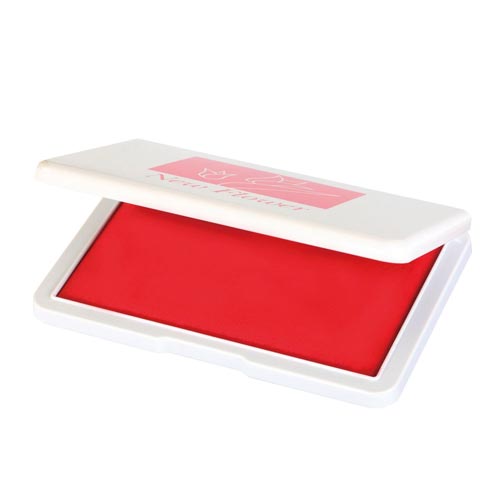 ニューフラワースタンプ台 特大形 赤