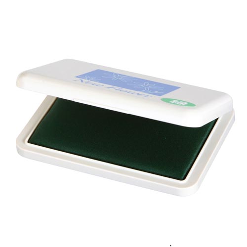 ニューフラワースタンプ台 中形 緑