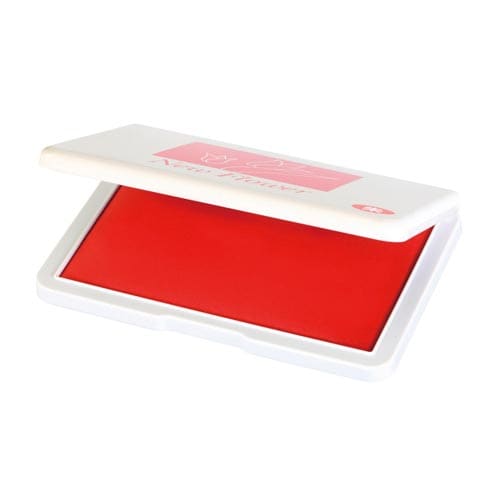 ニューフラワースタンプ台 特大形 朱