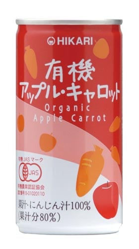 有機アップルキャロット 190g 30本