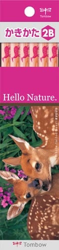 かきかた鉛筆ハローネイチャー オジロジカ2B