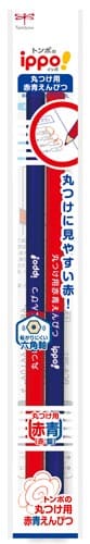 丸つけ用赤青えんぴつ2本パック×5