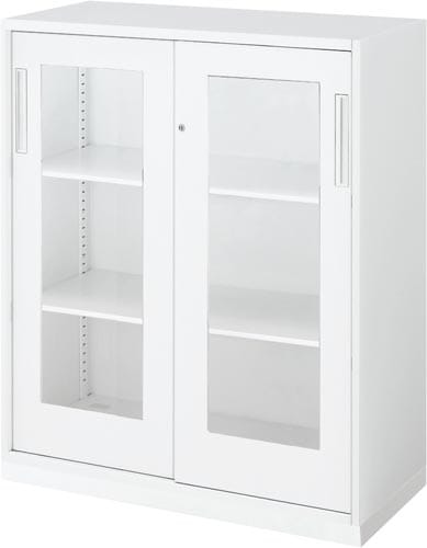 エディア下置900×450ガラス2枚引違H1110