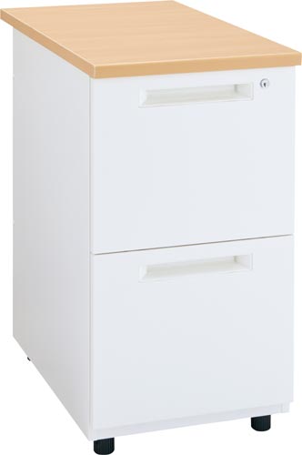 TT−Lデスク脇机引出2段 NA×WH