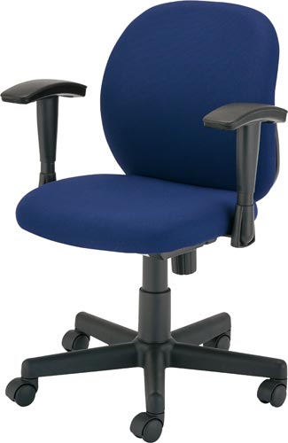 NEXISチェアC04肘付ネイビー