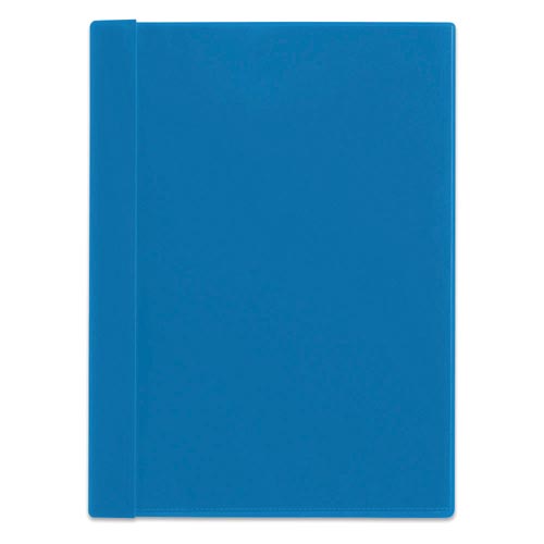 クリアーファイル スリムタイプ 6P ブルー