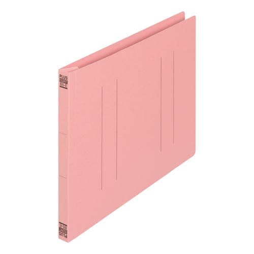 フラットファイルB5E縦罫線タイプ ピンク×10
