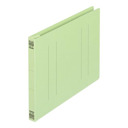 フラットファイルA5E縦罫線タイプ グリーン×10