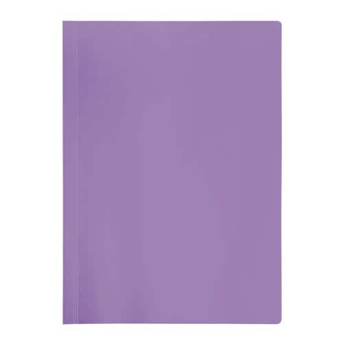 レール式カラークリアーホルダー表紙 パープル×20