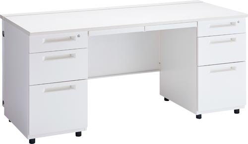 TT−Lデスク両袖机引出3+3幅1600WH×WH