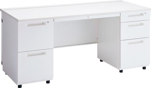 TT−Lデスク両袖机引出2+3幅1600WH×WH