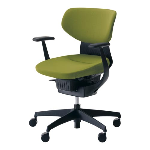 イング クッションラテラル 本体黒 黄緑 硬床用