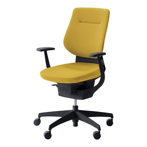 イング クッションバーチカル 本体黒 黄 硬床用