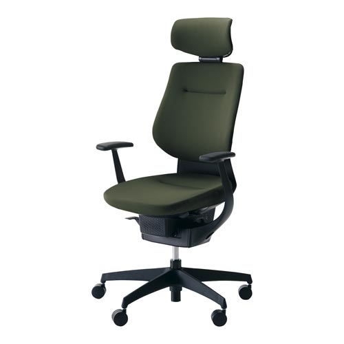 イング クッションヘッド付 本体黒 深緑 硬床用