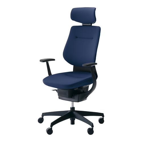 イング クッションヘッド付 本体黒 紺 硬床用