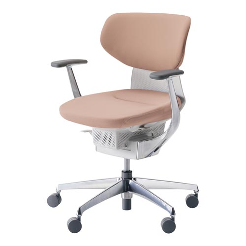 イング クッションラテラル 本体白銀脚灰桃 硬床用