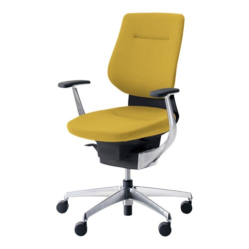 イング クッションバーチカル本体黒銀脚黄 硬床用