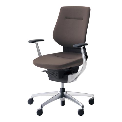 イング クッションバーチカル本体黒銀脚濃茶 硬床用