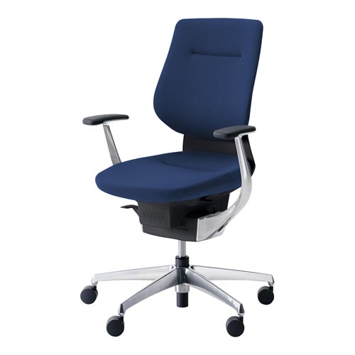 イング クッションバーチカル 本体黒銀脚紺 硬床用