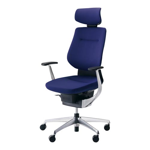 イング クッションヘッド付 本体黒銀脚深紫 硬床用