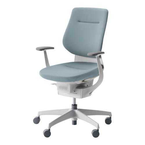 イング クッションバーチカル 本体白 灰青 硬床用