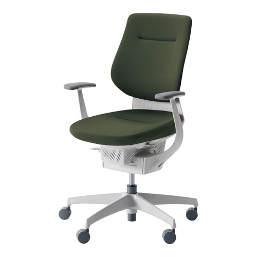 イング クッションバーチカル 本体白 深緑 硬床用