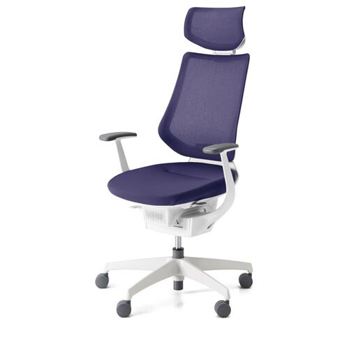 イング メッシュヘッド付 本体白 深紫 硬床用