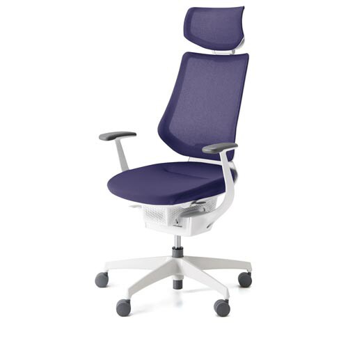 イング メッシュヘッド付 本体白 深紫 軟床用