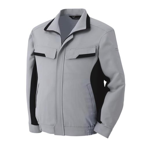 立体構造作業服男女長袖ペアブルゾンVE51上 5L