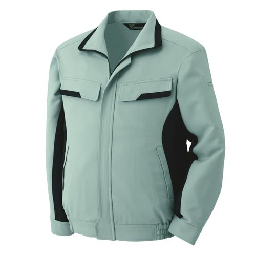 立体構造作業服男女長袖ペアブルゾンVE56上 SS