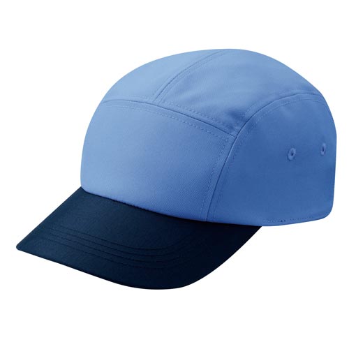 ペアキャップ TC23 ライトブルー×ネイビー L