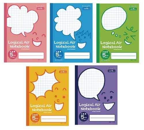 ノート ロジカルエアー B5 方眼 5冊パック×4
