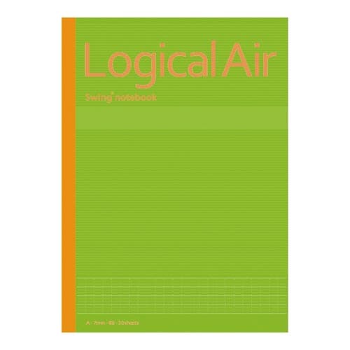 ノート ロジカルエアー B5 A罫グリーン 30冊