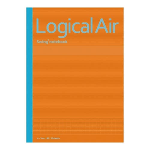 ノート ロジカルエアー B5 A罫オレンジ 30冊