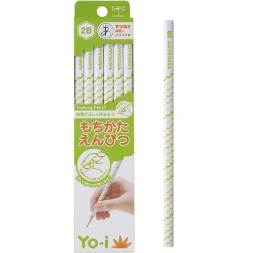 鉛筆 Yo−i もちかた 2B 六角軸12本入×4